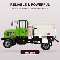 Camion malaxeur à béton portatif auto-chargeur de 1,5 m³, type tambour, déchargement à bouche plate, moteur 92 kW, système entièrement hydraulique, pour la construction