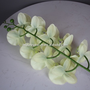 Orchidée Phalaenopsis Artificielle 92cm Effet Naturel, 9 Têtes, Tige Pliable, pour Mariage de Luxe, Décoration Intérieure, Cadeau - Product Image 6