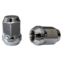 M12x1.5 M12x1.125 M14x1.75 Acier au carbone métrique Classe 4.8 8.8 10.9 12.9 Écrou de roue plaqué nickel-chrome-cadmium