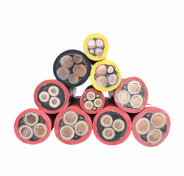 Mining Rubber Sheathed Cable /myp/jbq/fire Retardant Rubber Waterproof 2/3/4/5 Core Pure Copper Cable
