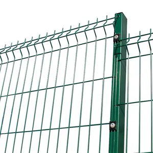 Alta Sicurezza oem verniciato a polvere Zincato tacchino 3d curvo wire mesh pannello di recinzione