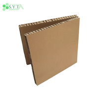 Panneau de protection d'emballage de forme personnalisée SYT carton de papier en nid d'abeille