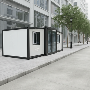20ft Expandable Prefab Container <b>House</b> Foldable Modular Home for Living or Office - Product Image 1