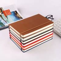 Carnet A5 en cuir PU de haute qualité, logo personnalisé imprimé, 100 feuilles, pages lignées blanc ivoire, reliure spirale, journal scolaire Macaron