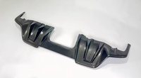 Diffuseur arrière en fibre de carbone personnalisable mat/brillant en option, type aileron de requin, pour Smart Fortwo 451 EQ Sport