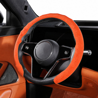 Housse de volant en daim 5D à fixation rapide, directement de l'usine, universelle pour volants en forme de O et de D, haut de gamme pour BMW 750li 2012