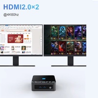 Mini PC Morefine de Alto Rendimiento, Intel I5-1340P/I7-13620H, 12 Núcleos, 16 Hilos, DDR4 4GB, SSD, Wifi 6, Ideal para Juegos (Reino Unido/EE. UU.)