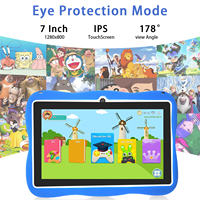 Tablet PC Anak 7 Inch Murah Hadiah Natal 5+13MP 4GB RAM 64GB ROM Android Tablet Edukasi Anak untuk Usia 5+ Tahun Bisnis