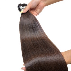 ผมต่อแบบปลายแบน Rusa Hair เวียดนามแท้ เกรดพรีเมียม สีน้ำตาลธรรมชาติ น้ำหนัก 100 กรัม - Product Image 6