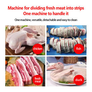 Máquina cortadora y rebanadora de procesamiento de productos cárnicos nacionales para restaurantes agrícolas para usar máquina cortadora de carne automática - Product Image 6