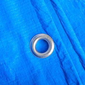 Bâche en PE bleue imperméable résistante aux déchirures, anti-UV et anti-âge pour toiture et auvent – Fabrication chinoise - Product Image 3