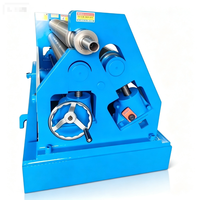Cintreuse manuelle asymétrique à 3 rouleaux Small Power W11F 3*1000 avec formage des extrémités pour le formage de tubes en acier au carbone de haute précision
