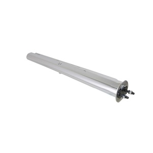 Porte-vêtements à ressort droit chromé VOKA, espacement des boulons de 2,5 pouces, longueur de 30 pouces - Product Image 5