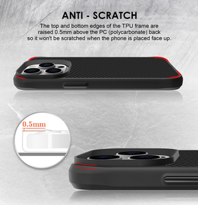 1.5mm Mince Retour Téléphone étui pour <span class=keywords><strong>iphone</strong></span> 14 Pro <span class=keywords><strong>13</strong></span> 12 <span class=keywords><strong>Mini</strong></span> 11 15 Pro Max En Fiber De Carbone Texture Mat Dur PC Couverture Mince <span class=keywords><strong>Coque</strong></span> Souple - Product Image 5