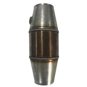 Convertisseur catalytique métallique à haut débit à <span class=keywords><strong>200</strong></span> <span class=keywords><strong>cellules</strong></span> avec <span class=keywords><strong>catalyseur</strong></span> en nid d'abeille en métal pour voitures de performance Convertisseur catalytique à 100/<span class=keywords><strong>200</strong></span> <span class=keywords><strong>cellules</strong></span> - Product Image 3