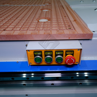 Machine CNC ATC de type Follow-Type pour le travail du bois professionnel, découpe, fraisage, rainurage, perçage multi-processus, avec certification CE