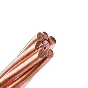 Câble de terre <span class=keywords><strong>HDBC</strong></span> en cuivre nu étiré à froid de haute qualité 4/0 AWG à conductivité élevée pour l'agrandissement des réseaux électriques aériens - Product Image 1