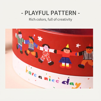 Boîtes cadeaux rigides rondes personnalisées avec couvercle en dôme transparent et poignée, boîtes d'emballage en papier floral avec logo, vente en gros