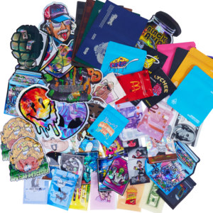 Bolsas de Mylar de 3.5 con Diseño Creativo y Formas Irregulares Múltiples para Almacenamiento en el Hogar, Bolsa de Mylar <span class=keywords><strong>a</strong></span> Prueba de Olores de Grado Alimenticio - Product Image 6