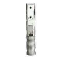 Support en acier inoxydable Duplex 2205 pour verre percé, idéal pour balustrades sans cadre, balcons, clôtures de piscine et rampes d'escalier