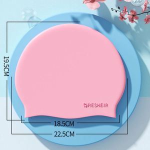Bonnet de bain vibrant, léger, personnalisé, confortable, en silicone durable, imperméable, avec motif imprimé, certifié ROHS USA Mairun, pour homme - Product Image 3