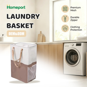 Panier <span class=keywords><strong>à</strong></span> <span class=keywords><strong>linge</strong></span> extra large, élégant et durable, organisateur de rangement en tissu Oxford, qualité supérieure, pour la maison, la chambre <span class=keywords><strong>à</strong></span> coucher, la salle de bain, les vêtements - Product Image 1
