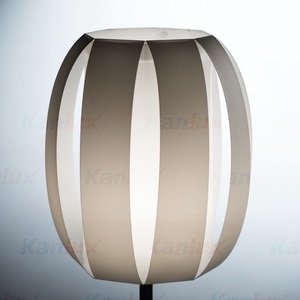 Cydea E14 40W Max <b>Table</b> <b>Lamp</b> Kanlux Modern Desk Lighting White Shade Metal <b>Base</b> - Product Image 2