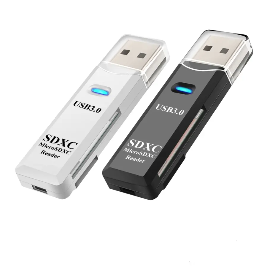 USB 3.0 Card Reader 2 In 1 Micro TF Card Memory Flash Drive Adapter High Speed Multi-card Writer Laptop Accessories