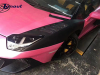 Aile avant LP700 pour Lamborghini LP700, aile avant à persiennes en fibre de carbone pour Lamboghini Aventador, kit carrosserie en fibre de carbone