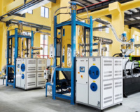 Machine de séchage par cristallisation, sécheur déshydratant intégré, haute efficacité, certifié CE pour le moulage par injection de préformes de bouteilles PET