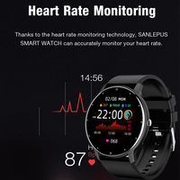 Nuevo Reloj Inteligente ZL02C Pro 2026 con Pantalla Táctil IPS de 1.28 Pulgadas, Monitoreo de Salud Android, Frecuencia Cardíaca, Llamadas BT, Fitness, Correa de Silicona
