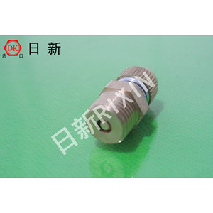 Spring-Loaded Silencer Throttle Valve PTFE Lining High Pressure Air Manual Operation Mechanical Industry Use - Product Image 1