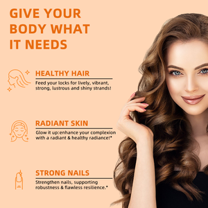 Gomitas para Cabello, <span class=keywords><strong>Piel</strong></span> <span class=keywords><strong>y</strong></span> <span class=keywords><strong>Uñas</strong></span> con Ingredientes Reales, Biotina <span class=keywords><strong>y</strong></span> Colágeno, Gomitas con Sabor a Cítricos, Suplemento Vitamínico - Product Image 3