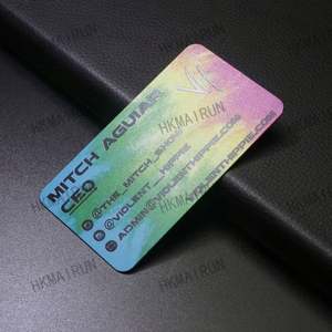 Hot Sale Custom Crafted Shape Metal Carbon Fiber RFID Card <b>Holder</b> - Product Image 3