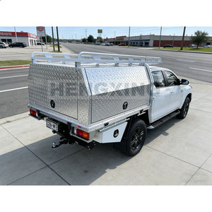 Capot de benne en aluminium pour pick-up, simple ou double cabine, avec revêtement thermolaqué, robuste, vente en gros, économique, pour Hilux, en alliage métallique, personnalisé - Product Image 2