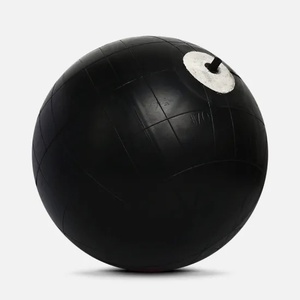 Chambre à air de ballon de football en butyle de haute qualité, taille 3, noire, durable et à rétention d'air longue durée - Product Image 1