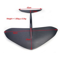 Kit de surf hydrofoil Maytech Efoil avec moteur étanche, hélice, ESC, télécommande, aile, mât