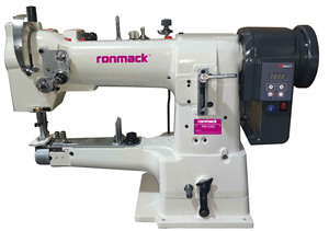 จักรเย็บผ้าล็อคสติทช์แบบเข็มเดี่ยว รุ่น RONMACK RM-335D ระบบขับเคลื่อนโดยตรง พร้อมระบบป้อนผ้าแบบผสม และฐานทรงกระบอก - Product Image 2