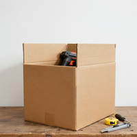 Caja de Papel Personalizada de Marca Moderna, Cajas de Embalaje Impresas con Estructura Plegable para Cosméticos, Electrónicos y Regalos