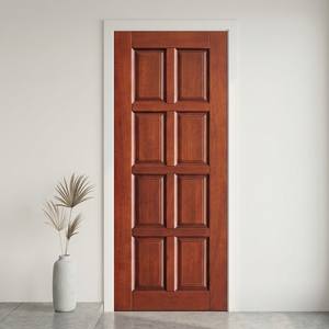 Puerta interior francesa de madera maciza con diseño europeo GA-10S - Product Image 1