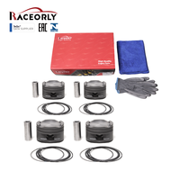 RACEORLY B46 B48 Ensemble de pistons et de segments forgés pour BMW 330i 430i F30 F56 G20 2.0L