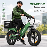 Bicicleta Eléctrica al por Mayor con Entrega a Domicilio, 48V 55Ah, 240km de Autonomía, 750W de Potencia, Neumáticos Anchos, para el Mercado Nacional e Internacional de EE. UU.