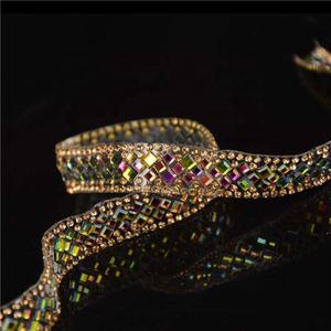 SJ-L00052 SHANGJIN סיטונאי תיקון חם קלטת חדש מפואר עיצוב העברת חום ריינסטון קלטת עבור clothings - Product Image 3