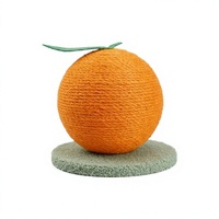 Balle à gratter pour chat en sisal, jouet interactif pour aiguiser les griffes, pour chats de petite et moyenne taille