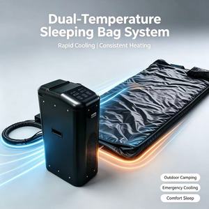 Sac de couchage individuel pour adulte, imperméable, à température réglable, pour le froid, offrant chaleur et confort, et un sommeil réparateur. - Product Image 2