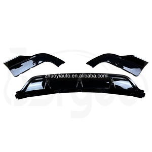 Lèvre de diffuseur de séparateur de pare-chocs arrière ABS en Fiber de carbone de Style BK pour <span class=keywords><strong>BMW</strong></span> <span class=keywords><strong>X5</strong></span> G05 2019 2020 <span class=keywords><strong>2021</strong></span> 2022 2023 2024 + accessoire de réglage - Product Image 1