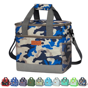 Large Capacity Insulated <b>Lunch</b> <b>Bag</b> Oxford Cloth Leak Proof For Office School Picnic Ice <b>Pack</b> - Product Image 3