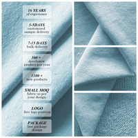 Jersey simple en spandex de chanvre de coton biologique, tissu de yoga et de sport respirant et absorbant la sueur