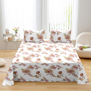 1800 <b>King</b> <b>Size</b> Microfiber <b>Bed</b> <b>Sheet</b> Set Soft Hand Feeling 3pcs Kids Modern OEKO-TEX Certified Non-Toxic Polyester Filled - Product Image 4