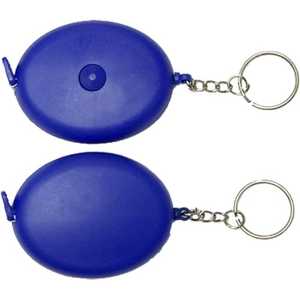 Mètres à ruban ovales compacts rétractables – Outil de mesure promotionnel, cadeaux d'entreprise, goodies publicitaires, impression de logo personnalisé - Product Image 4